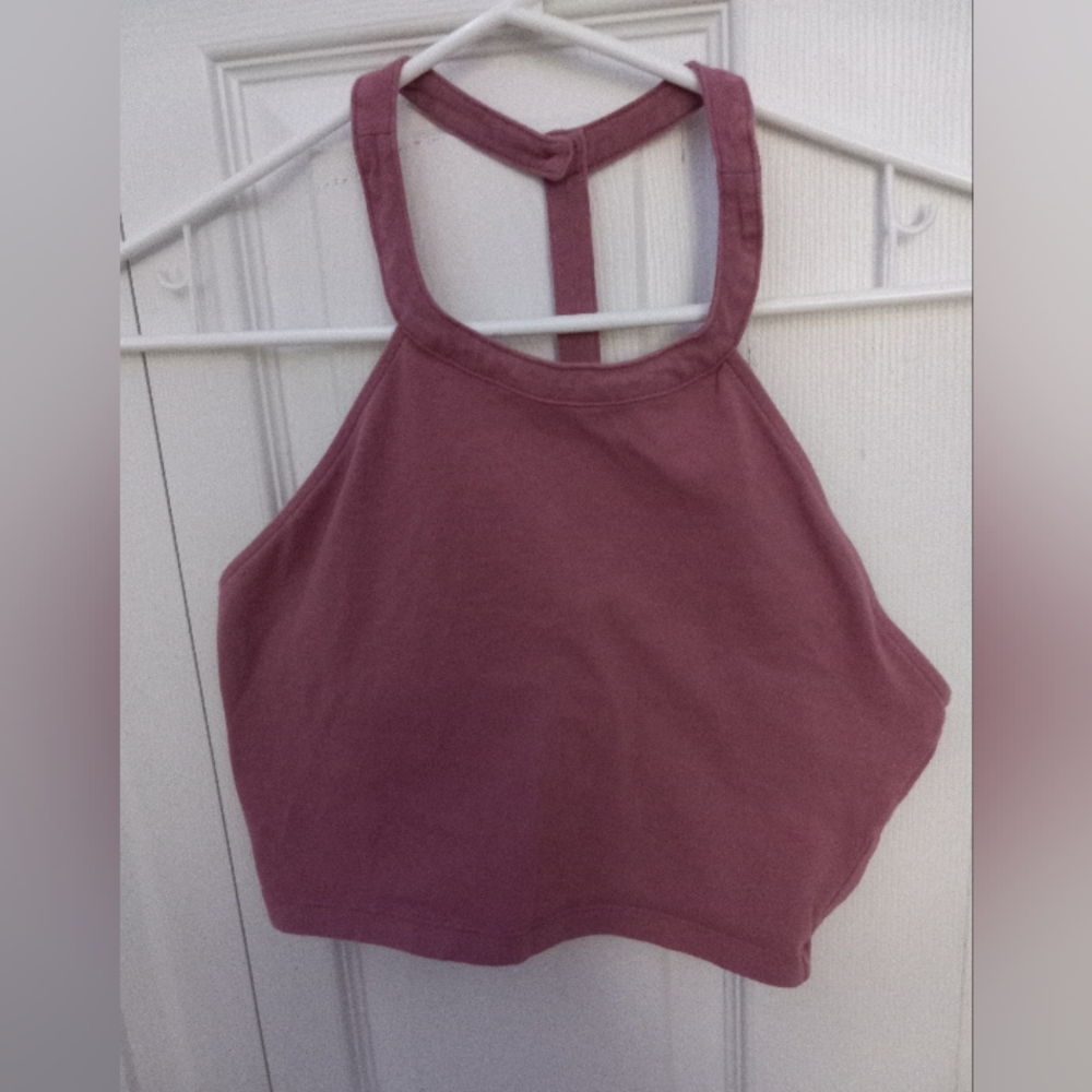 Pink Cropped tank